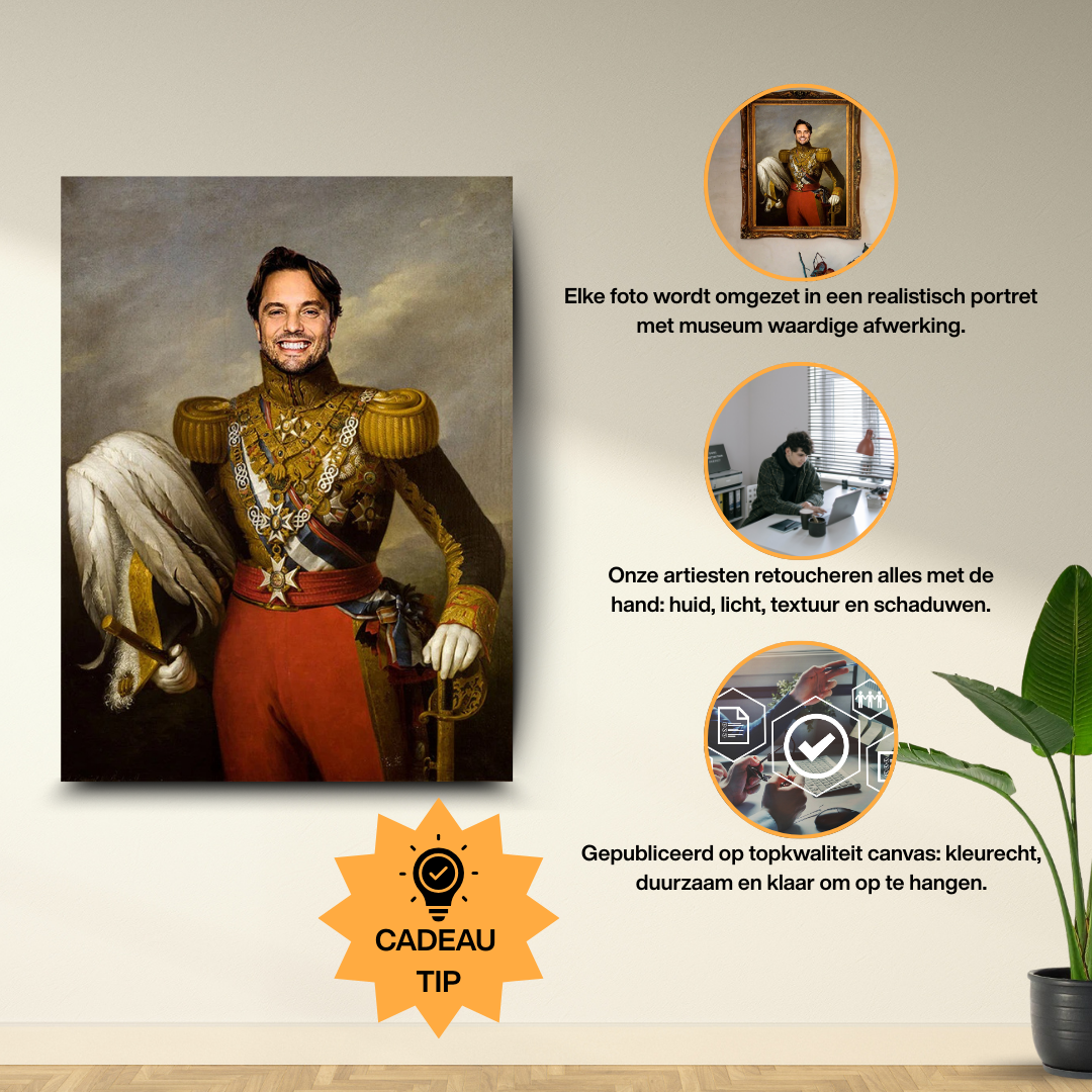 General Baldrero Espartero - Custom Canvas