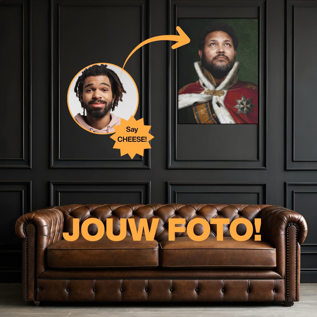 Roi Willem I - Canvas personnalisée