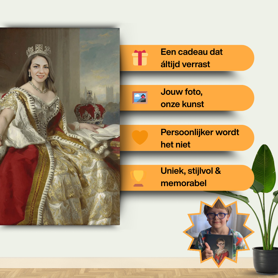 Queen Victoria (II) - Custom Canvas