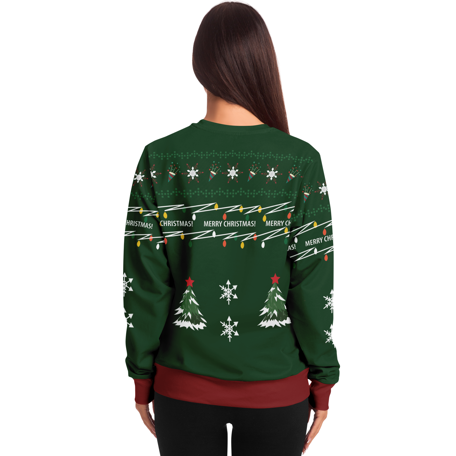 Ugly Christmas Sweater (Groen Vrouw)