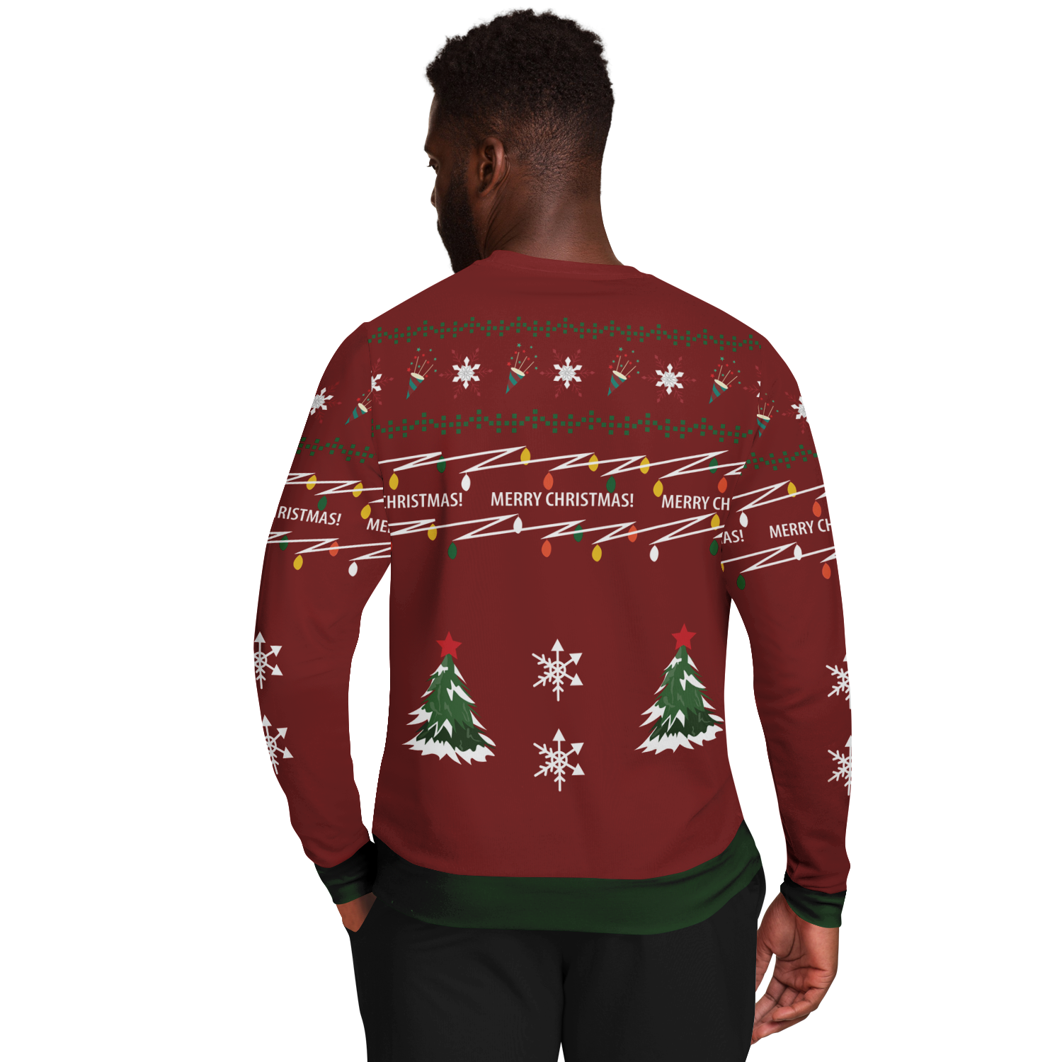Ugly Christmas Sweater Rendier (Red Man)
