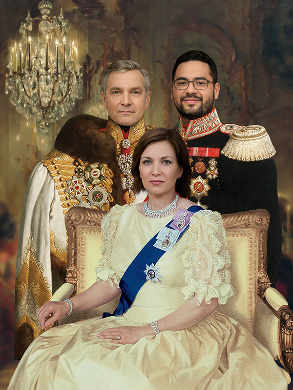 Koningshuis 3 - Affiche personnalisée