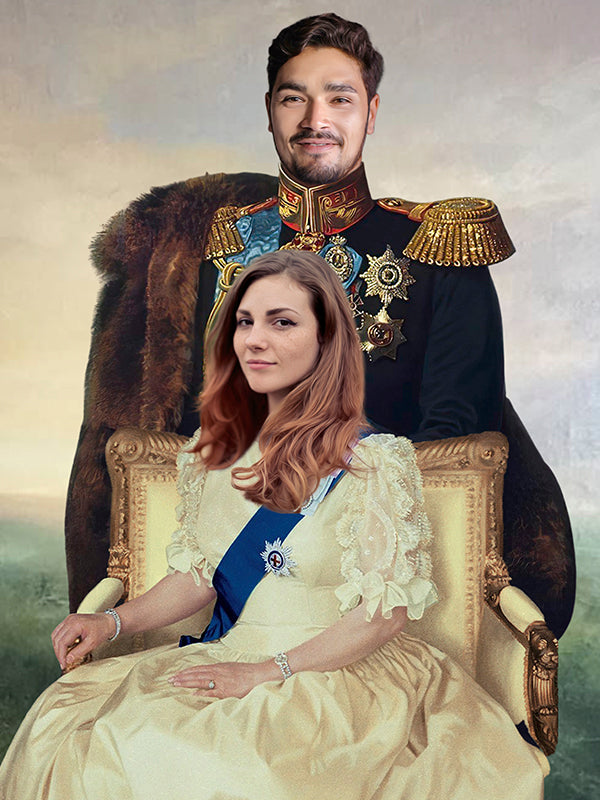 Royal couple 5 - Custom Canvas