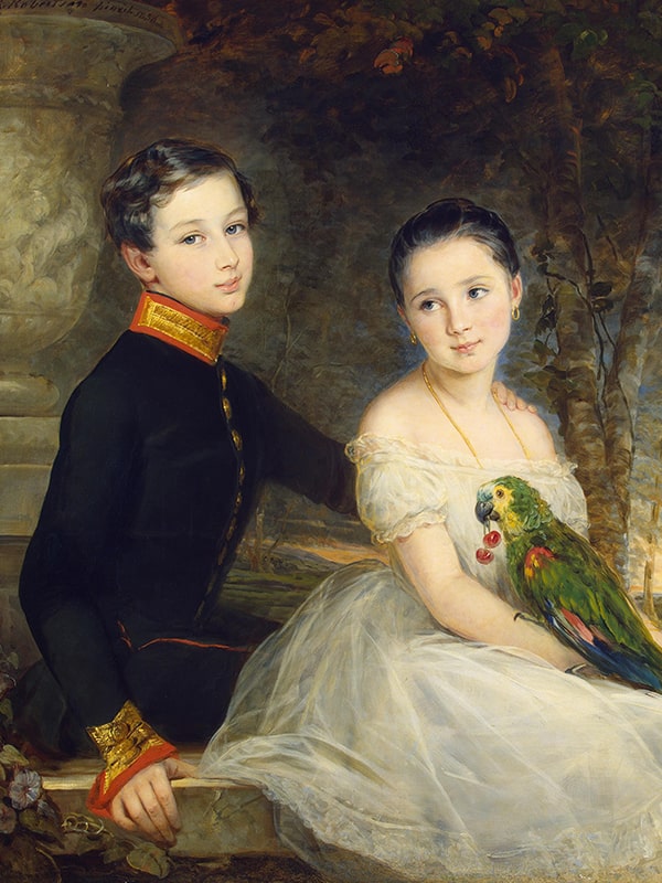 Kinderportrait von Christina Robinson - Brauchplakat