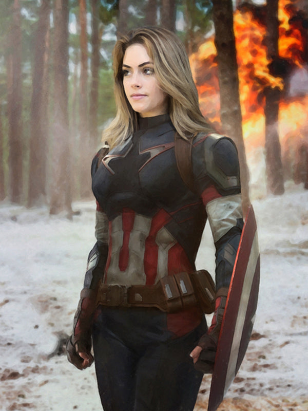 Vrouwelijke Captain - Custom Poster