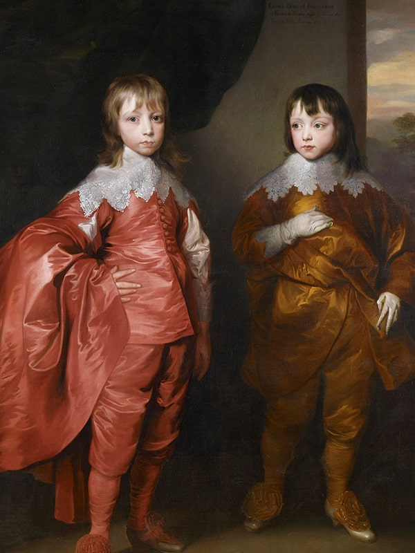 Duke de Buckingham: George Villiers avec Lord Francis Villiers - Affiche personnalisée