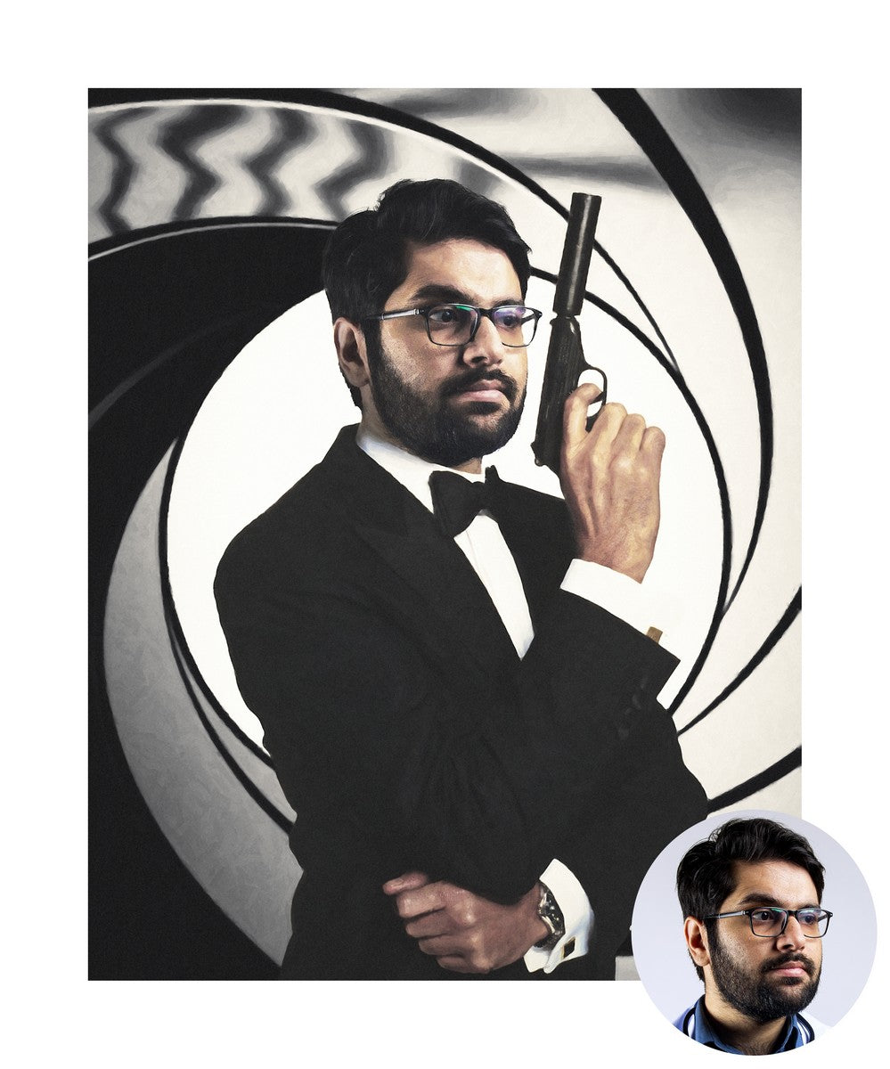 007 - Canvas personnalisée