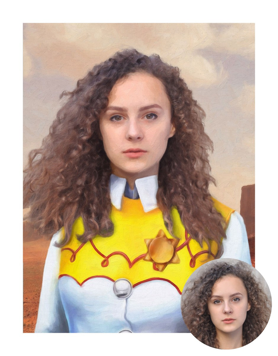 De Cowgirl - Custom Poster