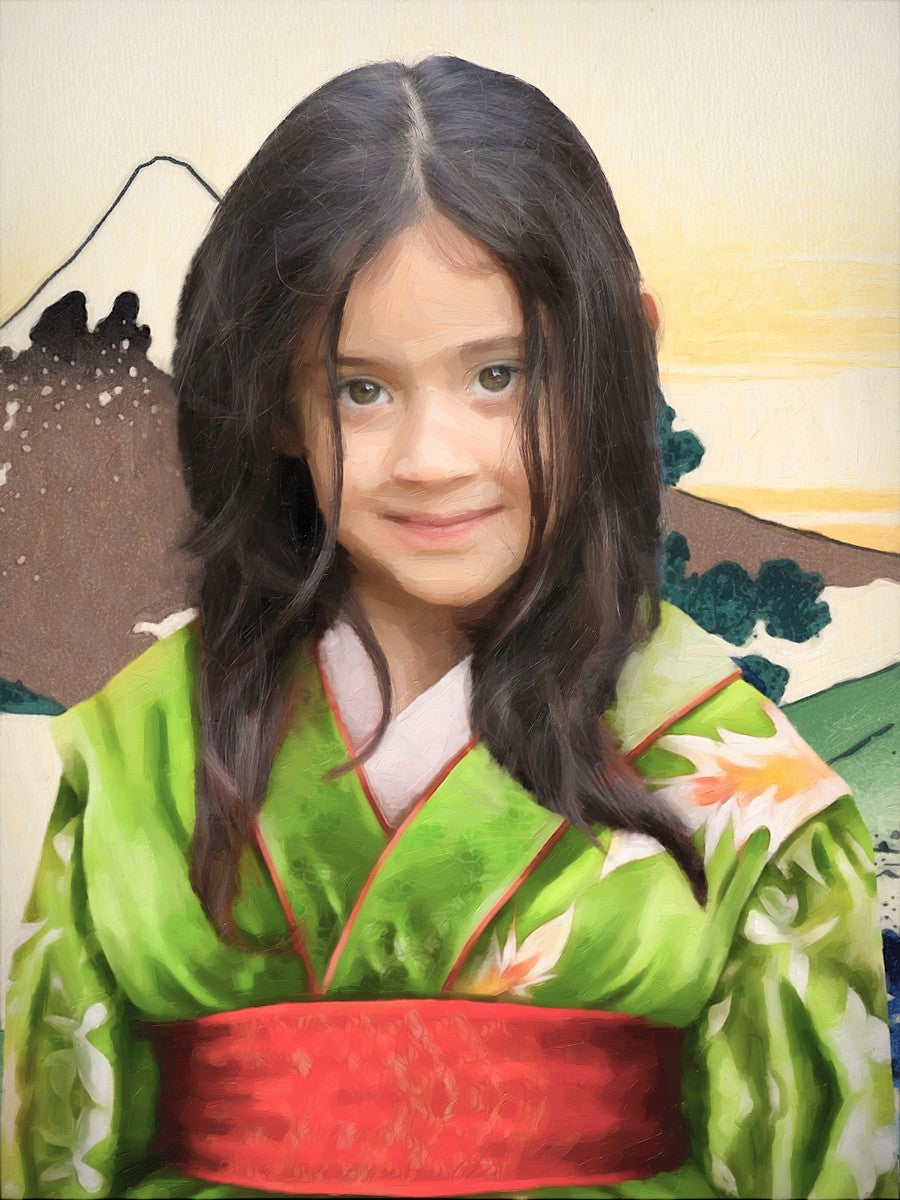 De Geisha - Custom Canvas