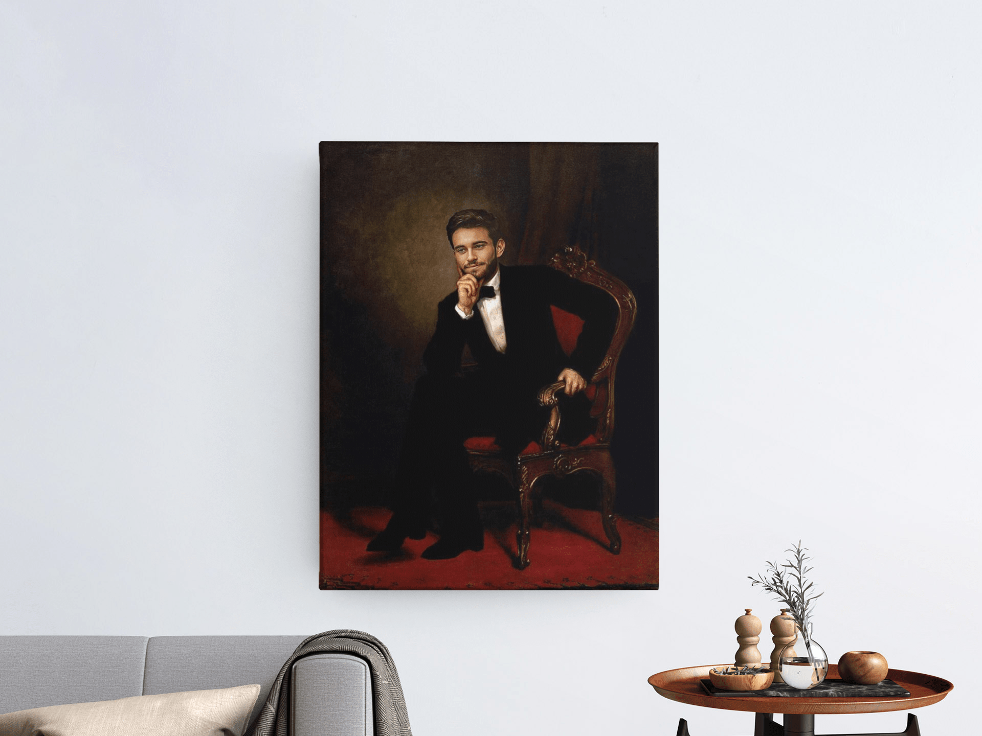 Abraham Lincoln - Canvas sur mesure