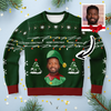 Ugly Christmas sweater eleven (green man)