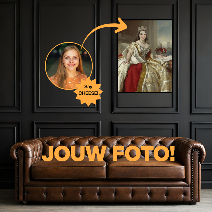 Koningin Victoria (II) - Custom Canvas