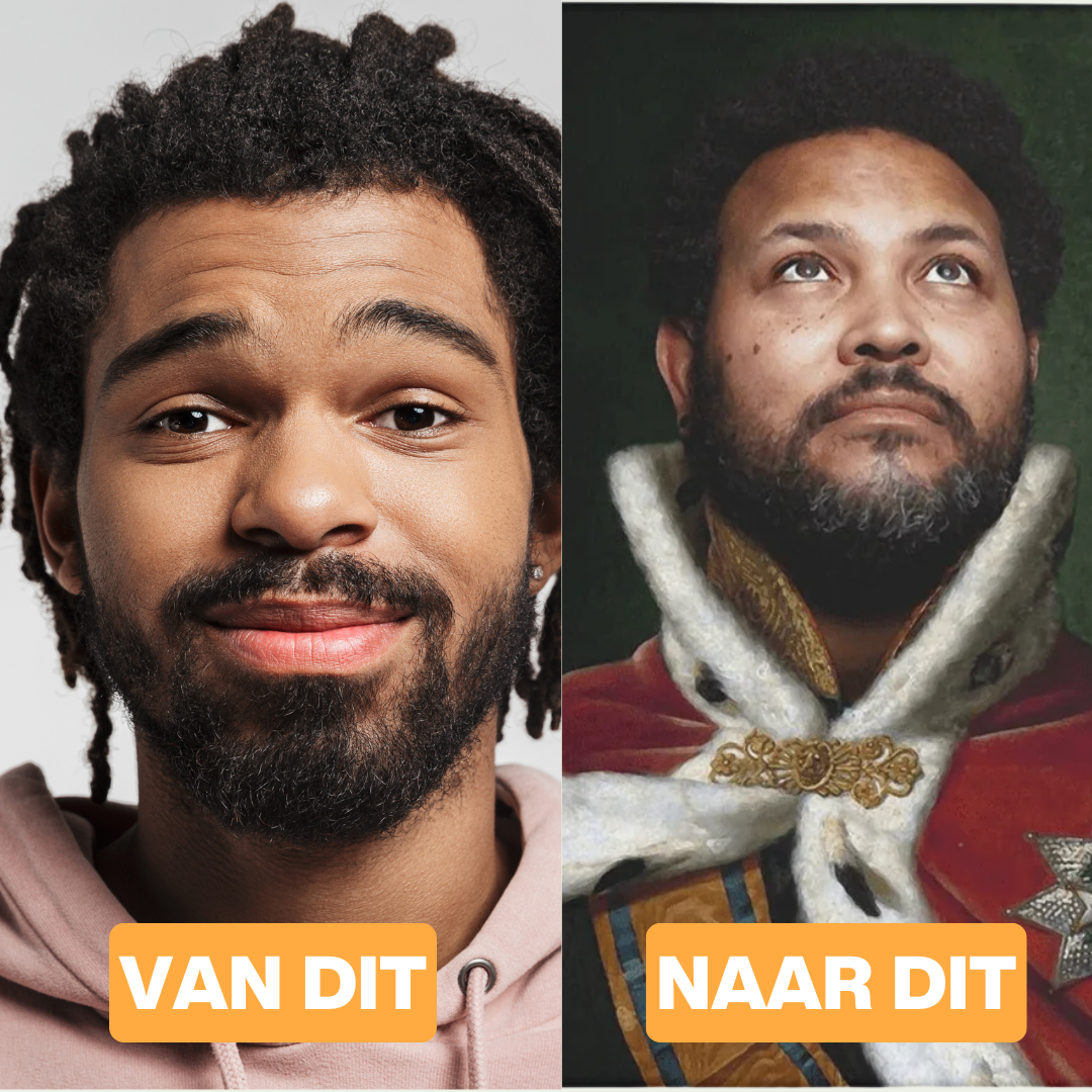 Roi Willem I - Canvas personnalisée