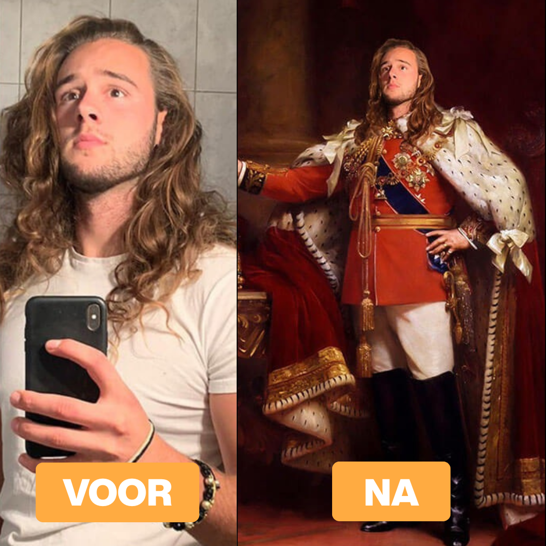 King Edward VII - Toile personnalisée