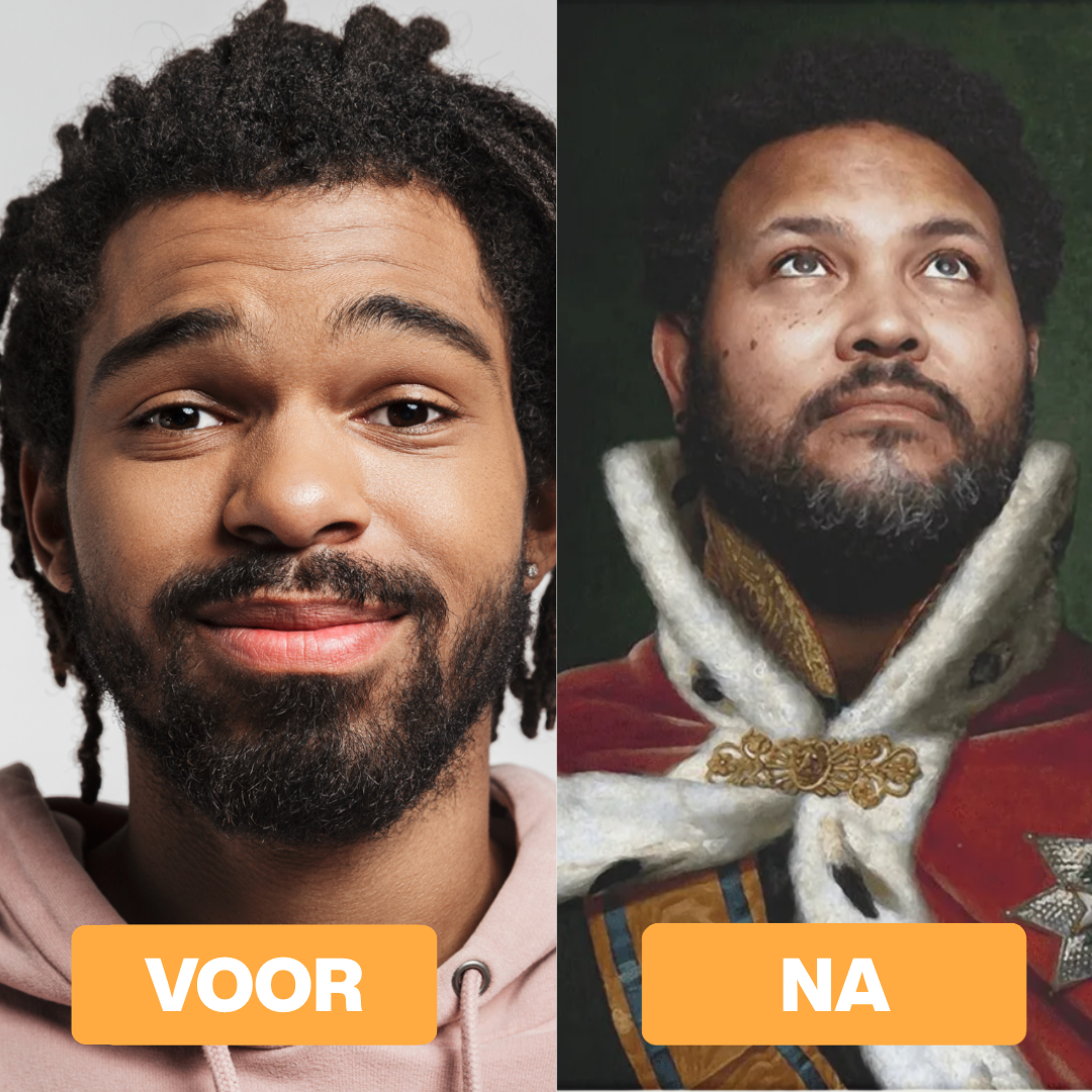 Roi Willem I - Canvas personnalisée