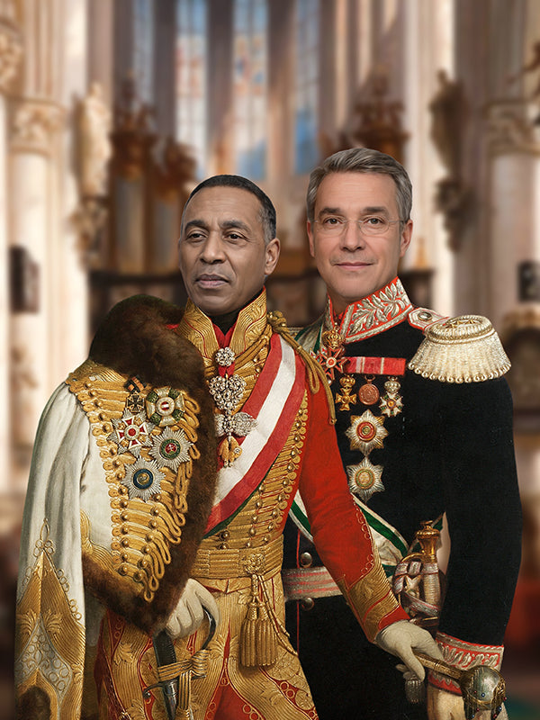 De 2 prinsen - Custom Kussen