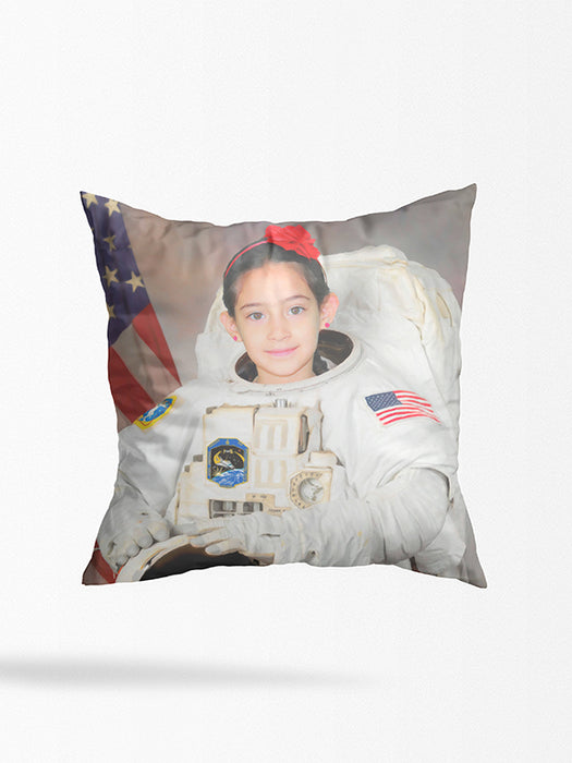 Der Astronaut 2 - Kundenspezifisches Kissen