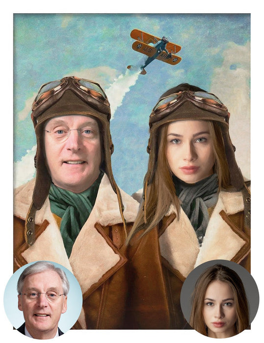 De Aviator Duo - Custom Deken