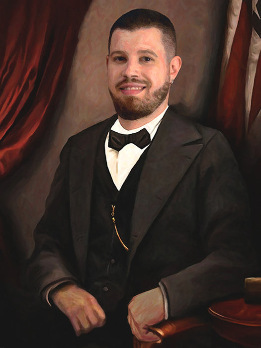 The Gentleman - Custom Canvas
