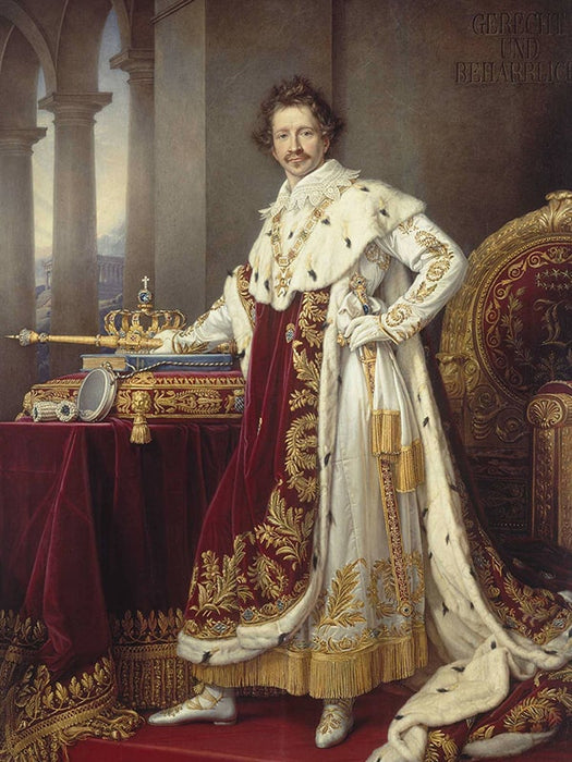 Koning Ludwig I - Custom Canvas