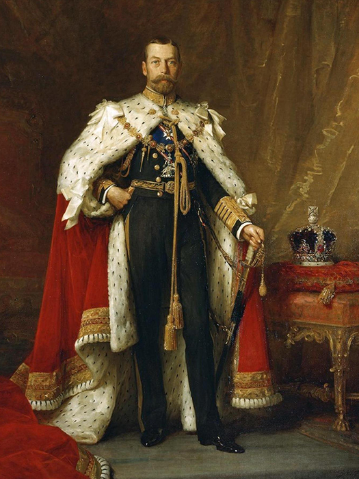 King George V - Custom Kussen