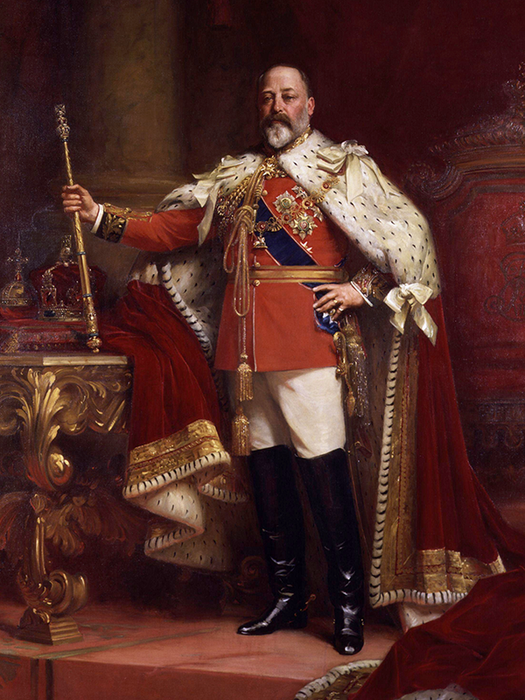 King Edward VII - Toile personnalisée