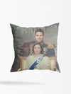 Koning en Koningin van Hispanje - Custom Kussen