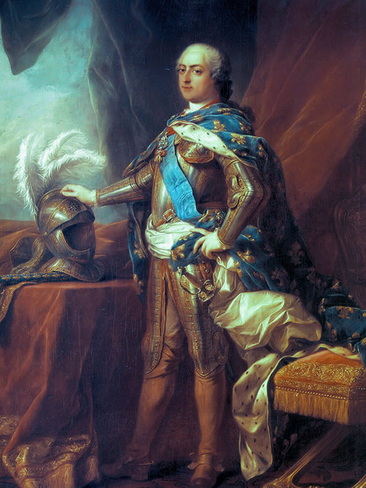 King Louis XV (I) - Canvas sur mesure