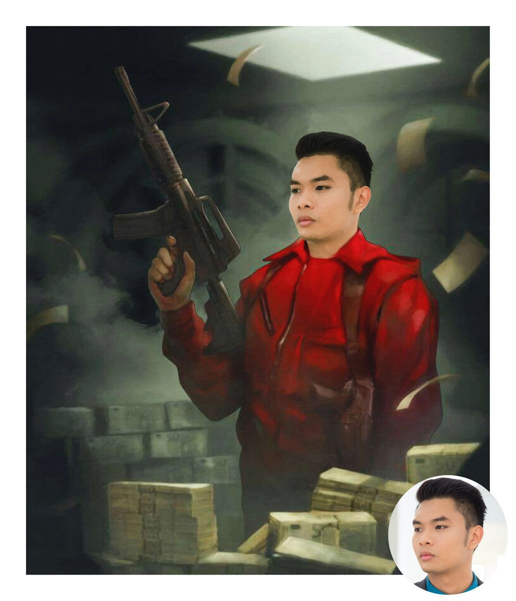 Money Heist 2 - Couverture personnalisée