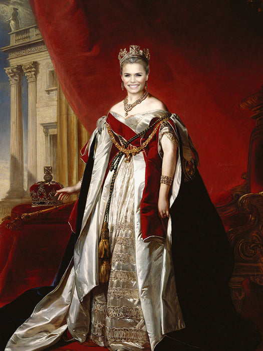 Queen Victoria (III) - Canvas sur mesure