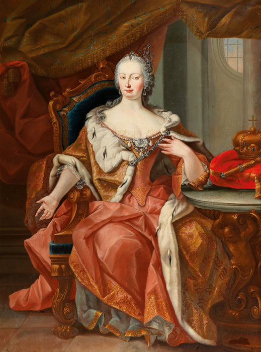 Koningin Maria Theresa (II) - Custom Poster