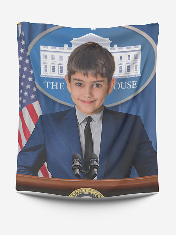 De President 2 - Custom Deken