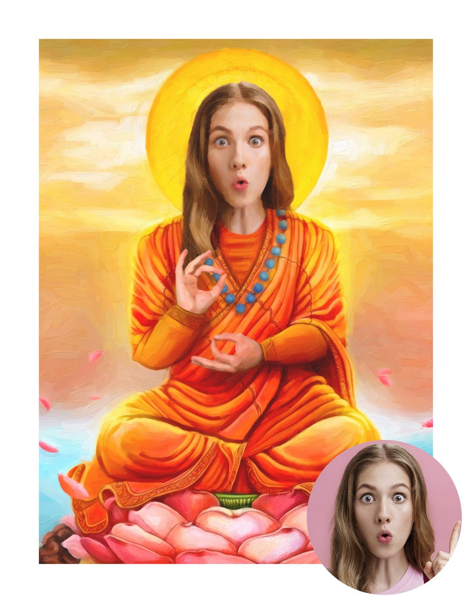 Le Bouddha - Affiche personnalisée