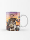 De biker - benutzerdefinierte tasse