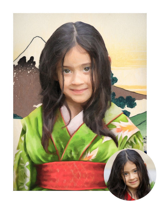 De Geisha - Custom Kussen