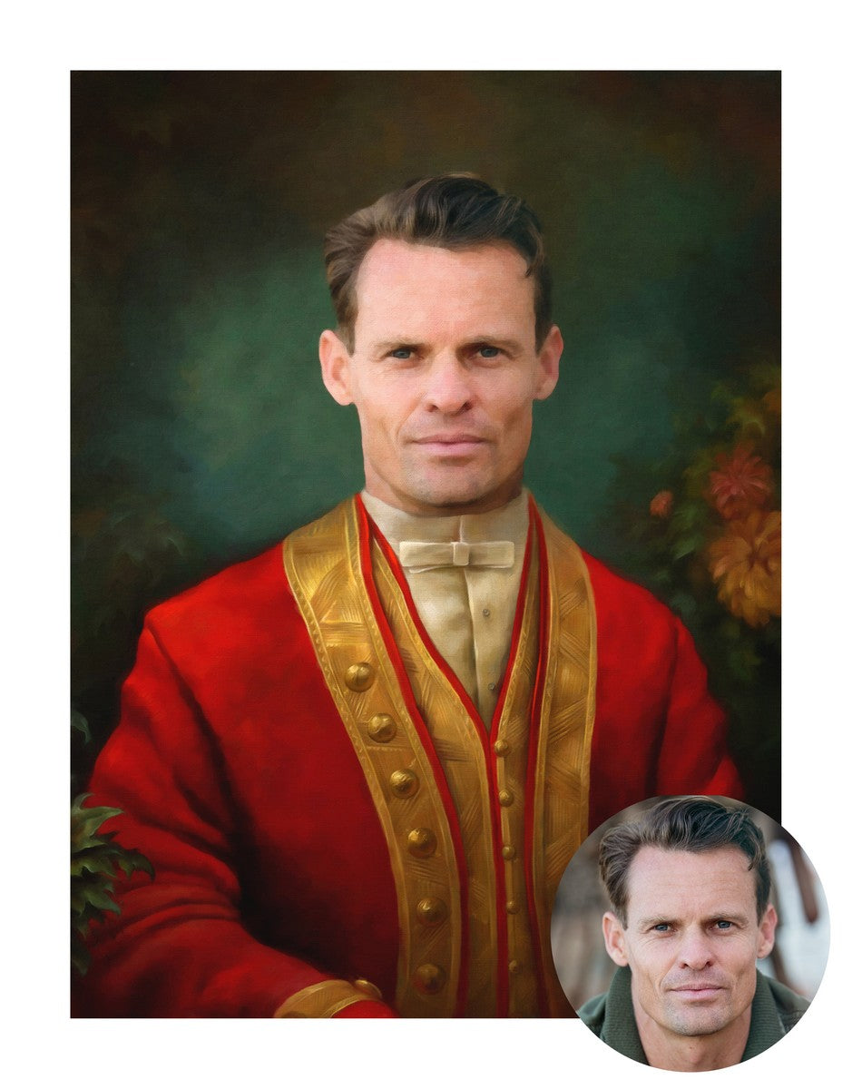 De Hofkelner van de Hermitage - Custom Poster