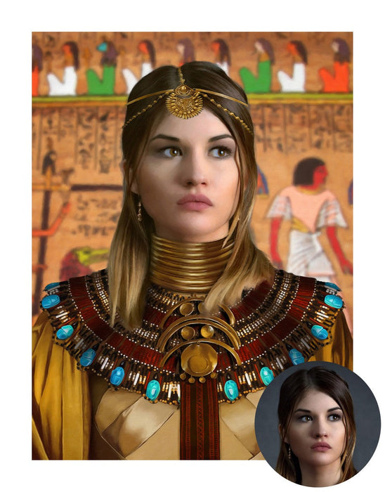 La reine nubienne - Affiche personnalisée
