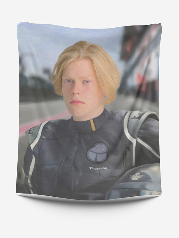 De Autocoureur - Custom Deken