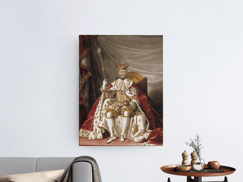 Koning Christian VII - Custom Canvas