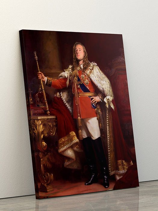 König Edward VII - Custom Canvas