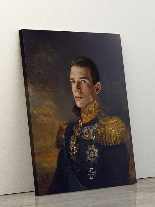 Koning Leopold I van België - Custom Canvas