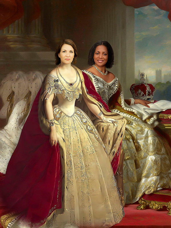 Princess Daniella & Princess Sara - Toile personnalisée